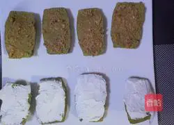 Illustration of how to make Chinese matcha steamed buns 2