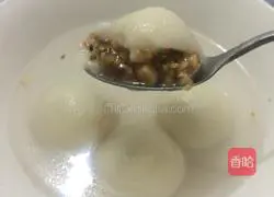 Illustration of making handmade glutinous rice balls 7