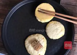 Mung bean cake gold Illustration of how to make cakes 9