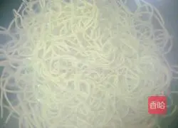 Illustration of three fresh fried noodles 5