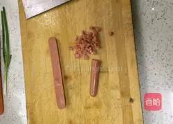 Illustration of how to make egg fried rice 3