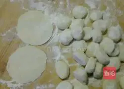 Illustration of how to make dumplings stuffed with pork and vegetables 5