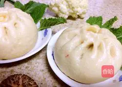 Big buns with red bean filling Practice illustration 10