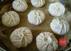 Illustration of how to make snow vegetable buns 8
