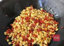 Illustration of how to make healthy vegetable fried rice 4