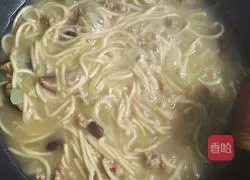 Cucumber noodles Illustration of how to make soup 9