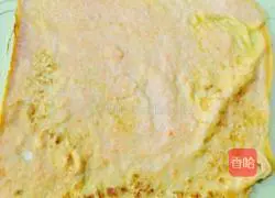 Illustration of how to make three-color flower cake 6