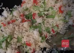 Illustration of how to make fried rice 3