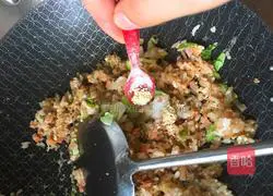 Homely and casual Illustration of how to make fried rice 13