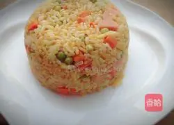 Golden Egg Fried Rice Recipe Illustration 11