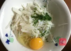 White radish shredded cake recipe 3