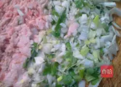 Illustration of how to make dumplings stuffed with white radish 4