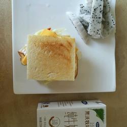 Cheese egg sandwich