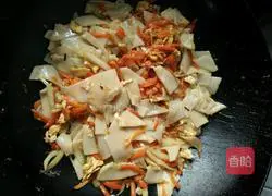 Illustration of how to make fried noodles 8