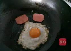 Illustration of how to make fried steamed buns 7