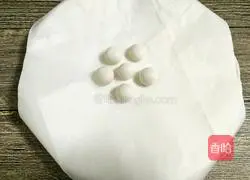 Illustration of how to make homemade glutinous rice balls (without fillings) 5