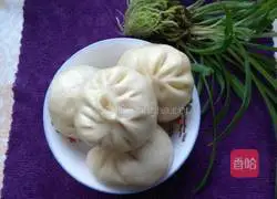 Illustration of how to make moss buns 9