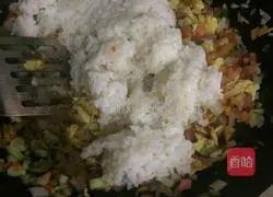 Illustration of how to make fried rice 8