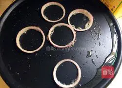 Onion ring egg pancake recipe 9