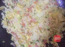 Yangzhou fried rice recipe illustration 5