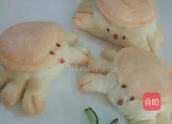 Illustration of how to make vegetable steamed buns and crab steamed buns 10