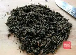 Illustration of how to make purslane meat buns stuffing 3