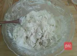 Illustration of making whole wheat pepper and sesame sesame cakes 2