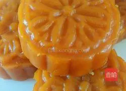 Illustration of home-style glutinous rice and bean paste cake 11