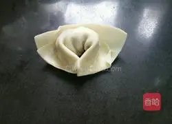 Illustration of how to make shrimp wontons 13