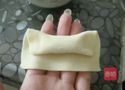 Illustration of how to make small wontons 4