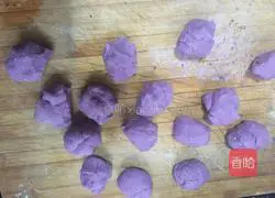 Purple Sweet Potato Peanut Cake Recipe Illustration 6