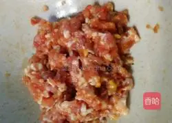 Illustration of how to make corn meat buns 3