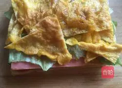 Illustration of how to make a sandwich 6