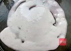 Illustration of how to make purple potato milk pancakes 12