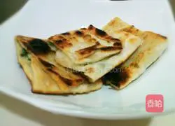 Illustration of how to make scallion pancakes 15