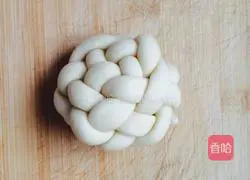 Illustration of how to make milk flower steamed buns 11