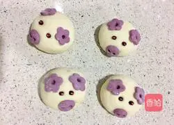 Illustration of how to make piggy steamed buns 10