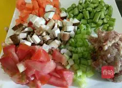 Illustration of braised noodles 2