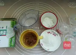 Illustration of how to make cherry cake 1