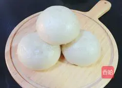 Illustration of how to make milky black sesame buns 7 