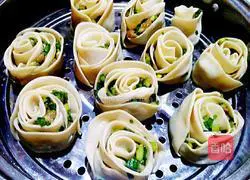 Illustration of how to make rose dumplings 7