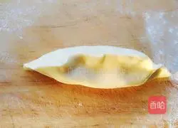 Illustration of how to make pot stickers and dumplings 12