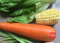 Multi-element fried rice (children's version) recipe illustration 1