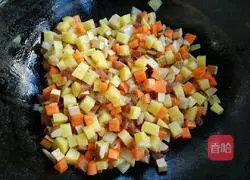 Illustration of how to make nutritious assorted braised rice 6