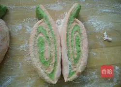 Illustration of how to make butterfly steamed buns 10