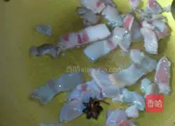 Illustration of how to make steamed beans and noodles 4