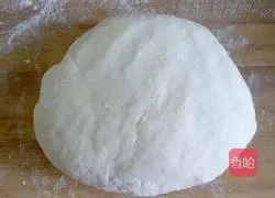 Illustration of how to make scallion pancakes 1