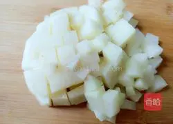 Potato and Sausage Braised Rice Recipe Illustration 3