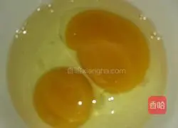 Illustration of how to make egg fried rice 2