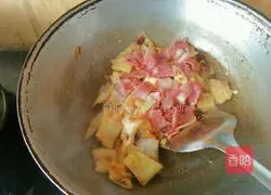 Bacon and Cucumber Braised Big Illustration of how to make cakes 8